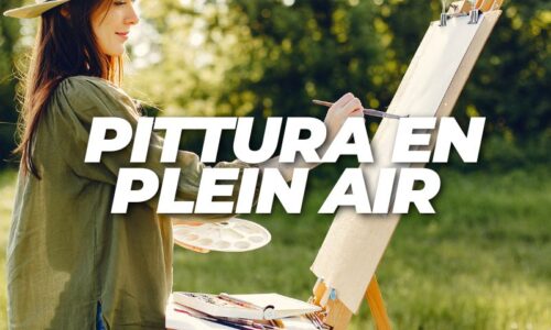 Uscita estiva, Pittura en plein air